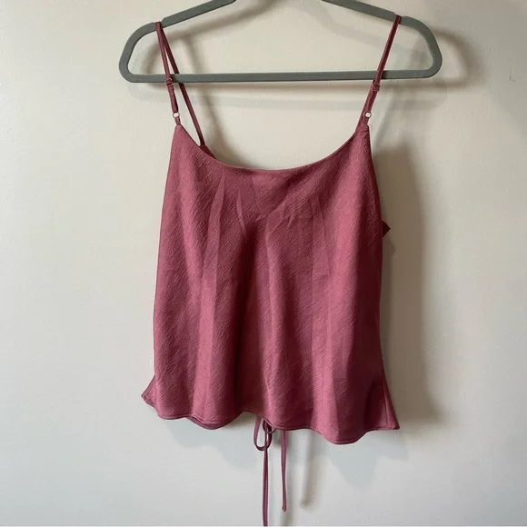 ASOS Size 12 ruched top in a rusty pink - Picture 2 of 3